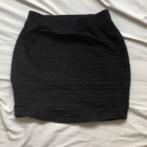 Black skirt